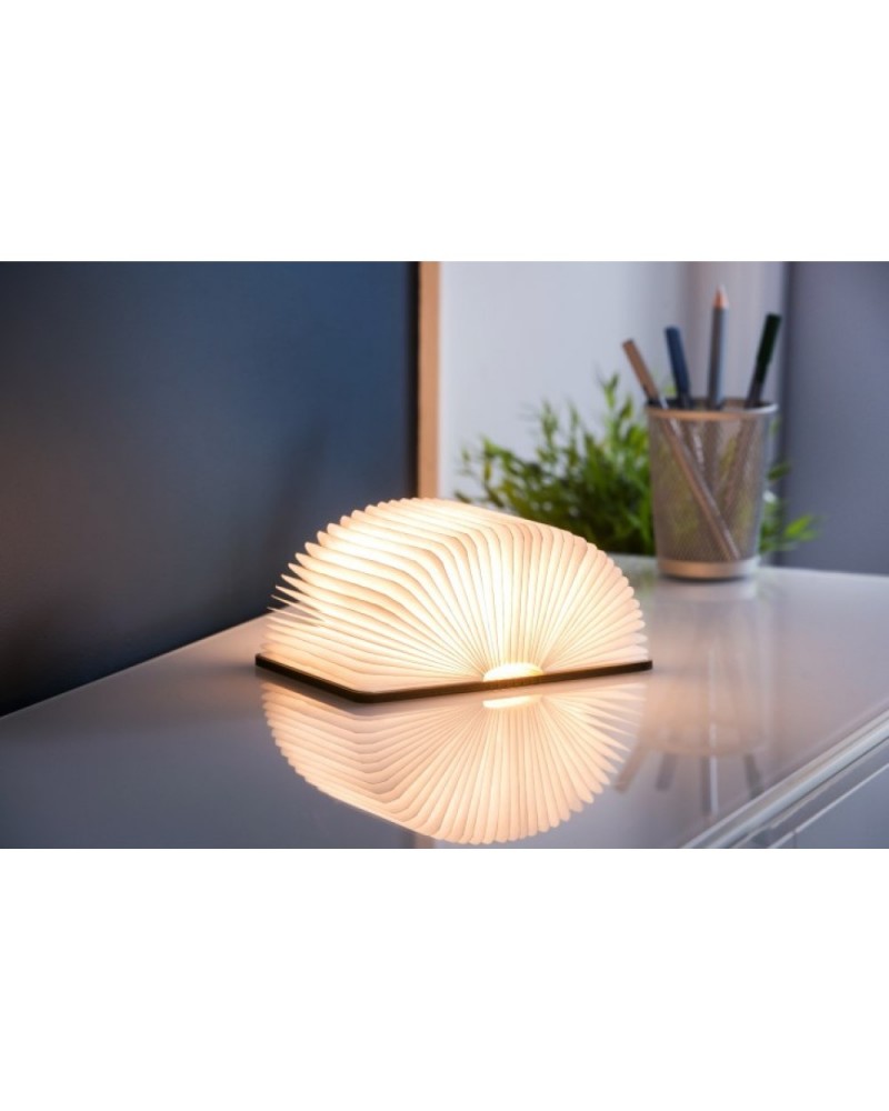 GINGKO ΕΞΥΠΝΟ ΞΥΛΙΝΟ ΜΑΓΝΗΤΙΚΟ ΦΩΤΙΣΤΙΚΟ ΒΙΒΛΙΟ MINI WALNUT 9 x 12,2 x 2,5 ΕΚ (GK12W8)