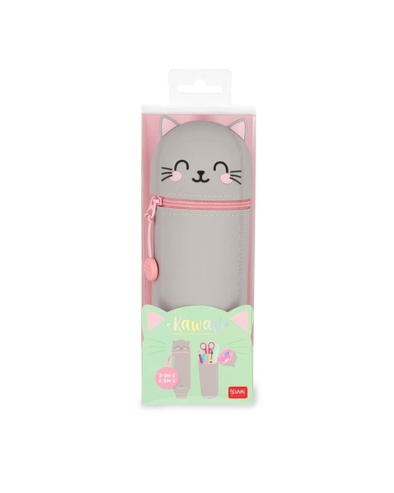 LEGAMI ΚΑΣΕΤΙΝΑ ΣΙΛΙΚΟΝΗΣ 2 ΣΕ 1 ΜΕ ΓΑΤΑ "BE CURIOUS" (KA0016)