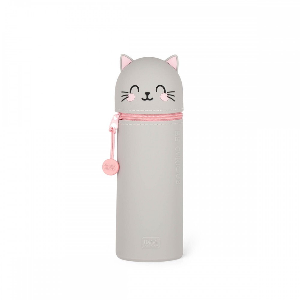 LEGAMI ΚΑΣΕΤΙΝΑ ΣΙΛΙΚΟΝΗΣ 2 ΣΕ 1 ΜΕ ΓΑΤΑ "BE CURIOUS" (KA0016)