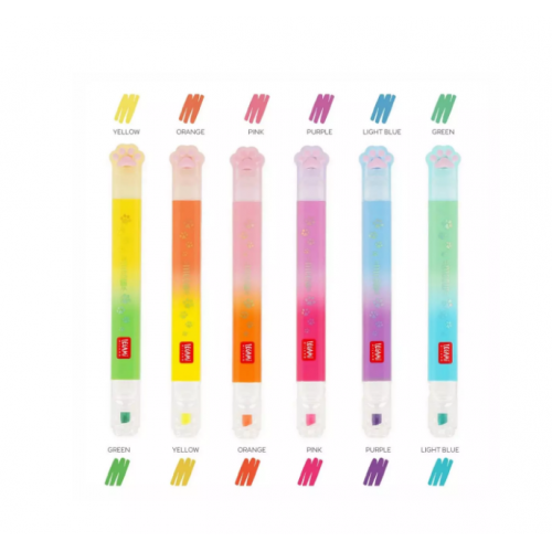 Legami Σετ 6τμχ Μαρκαδόρων Υπογράμμισης με Διπλή Μύτη - 1 Μύτη Neon+1 Μύτη Pastel Χρώμα (MHL0002) Legami Σετ 6τμχ Μαρκαδόρων Υπογράμμισης με Διπλή Μύτη - 1 Μύτη Neon+1 Μύτη Pastel Χρώμα (MHL0002)