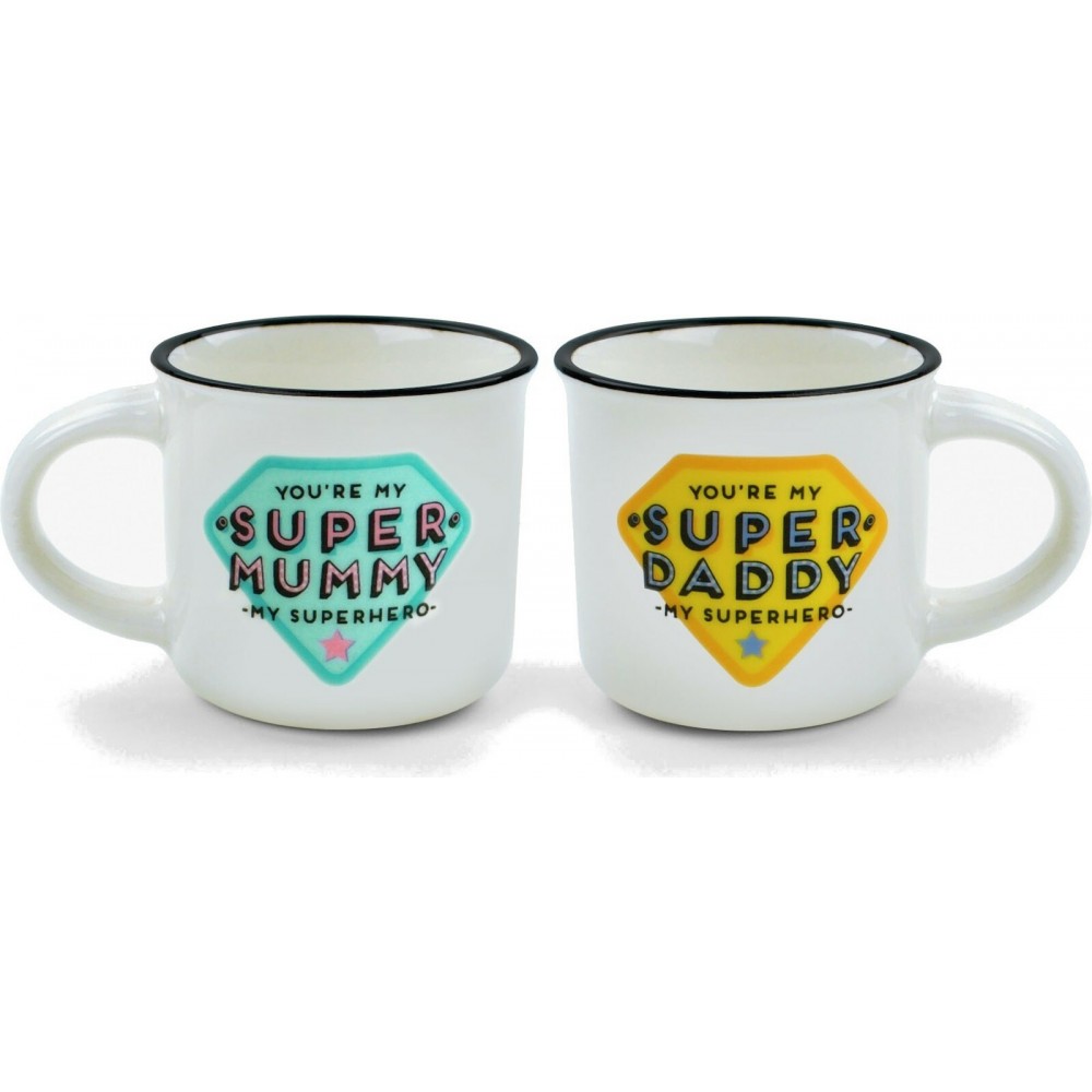 LEGAMI ΚΟΥΠΑ ESPRESSO 50ML ΣΕΤ 2ΤΕΜ SUPER MUMMY & SUPER DADDY (MM0015)