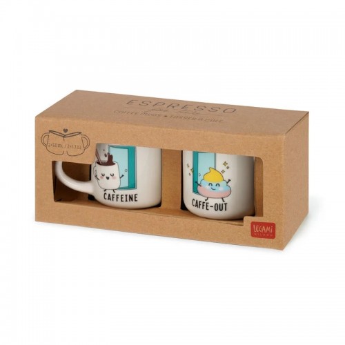 LEGAMI COFFFE CUPS ESPRESSO FOR TWO POO 50ML (MM0019)