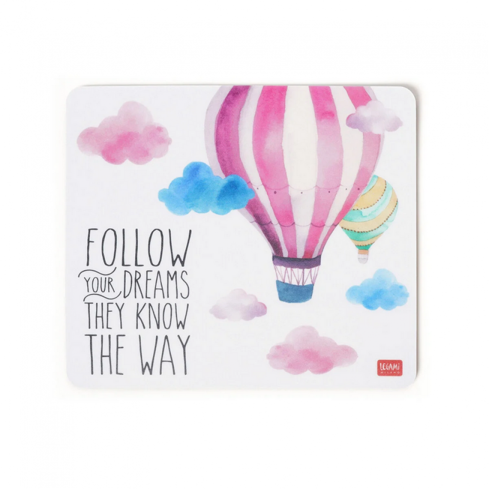 LEGAMI SMILE  MOUSEPAD FOLLOW YOUR DREAMS (MOU0001)