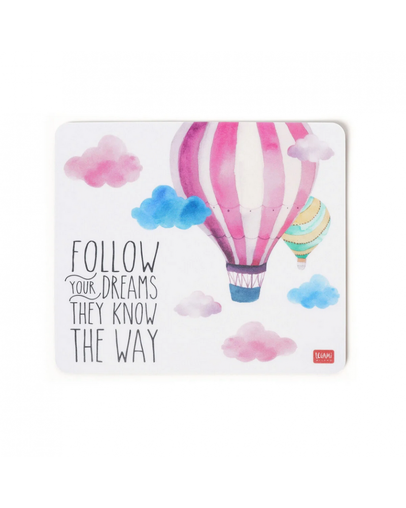 LEGAMI SMILE  MOUSEPAD FOLLOW YOUR DREAMS (MOU0001)