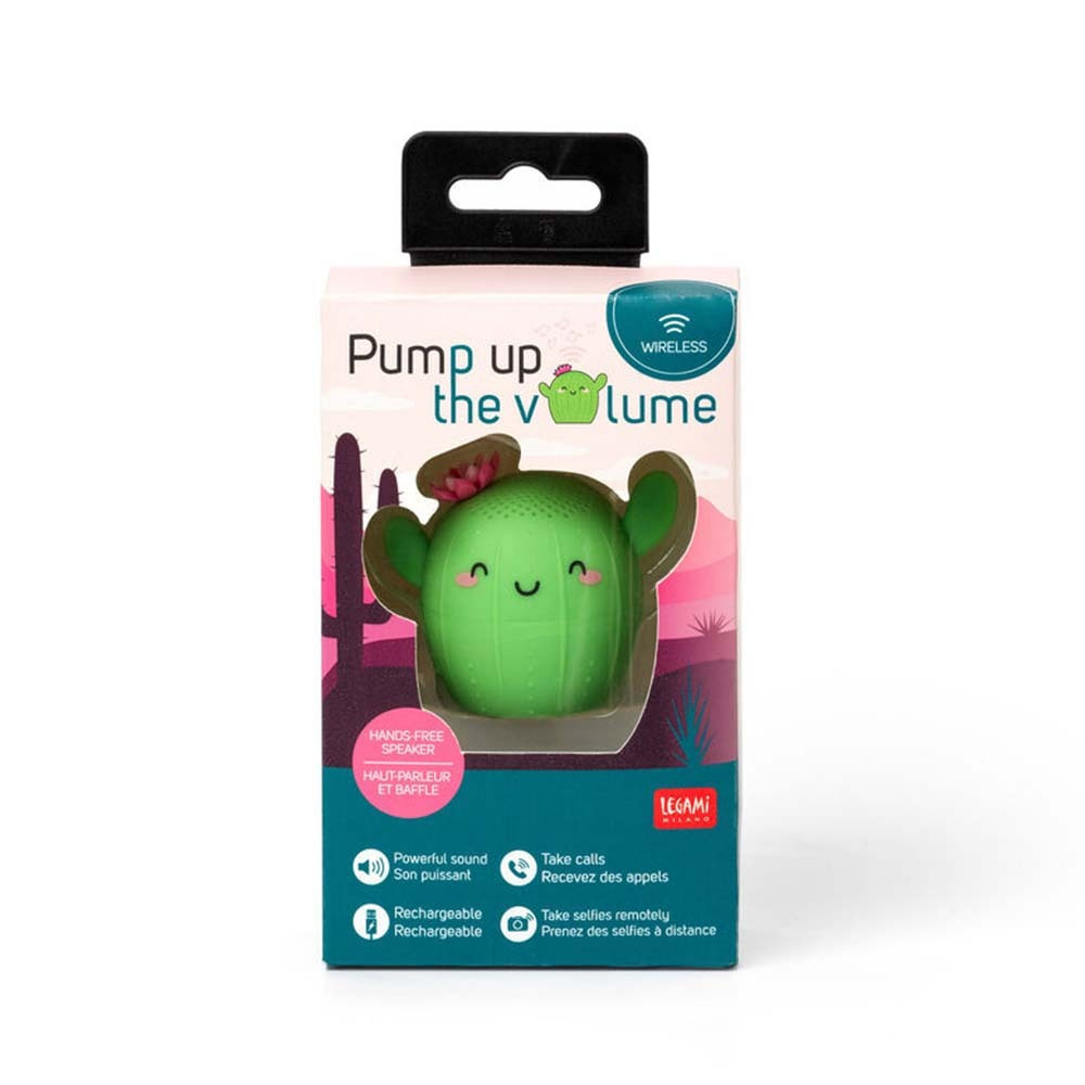 LEGAMI PUMP UP THE VOLUME ΑΣΥΡΜΑΤΟ ΗΧΕΙΟ CACTUS MINI HANDS FREE (MSP0002)