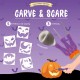 LEGAMI HALLOWEEN CARVE & SCARE ΚΙΤ ΣΚΑΛΙΣΜΑΤΟΣ ΚΟΛΟΚΥΘΑΣ (PCK0001)