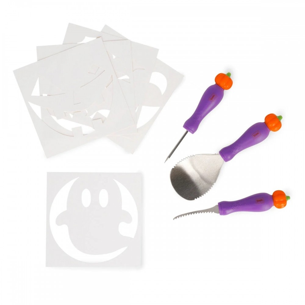 LEGAMI HALLOWEEN CARVE & SCARE ΚΙΤ ΣΚΑΛΙΣΜΑΤΟΣ ΚΟΛΟΚΥΘΑΣ (PCK0001)
