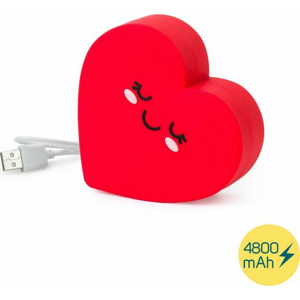 LEGAMI MY SUPER POWER ΦΟΡΗΤΟΣ ΦΟΡΤΙΣΤΗΣ ΜΠΑΤΑΡΙΑΣ HEART (POW0020)