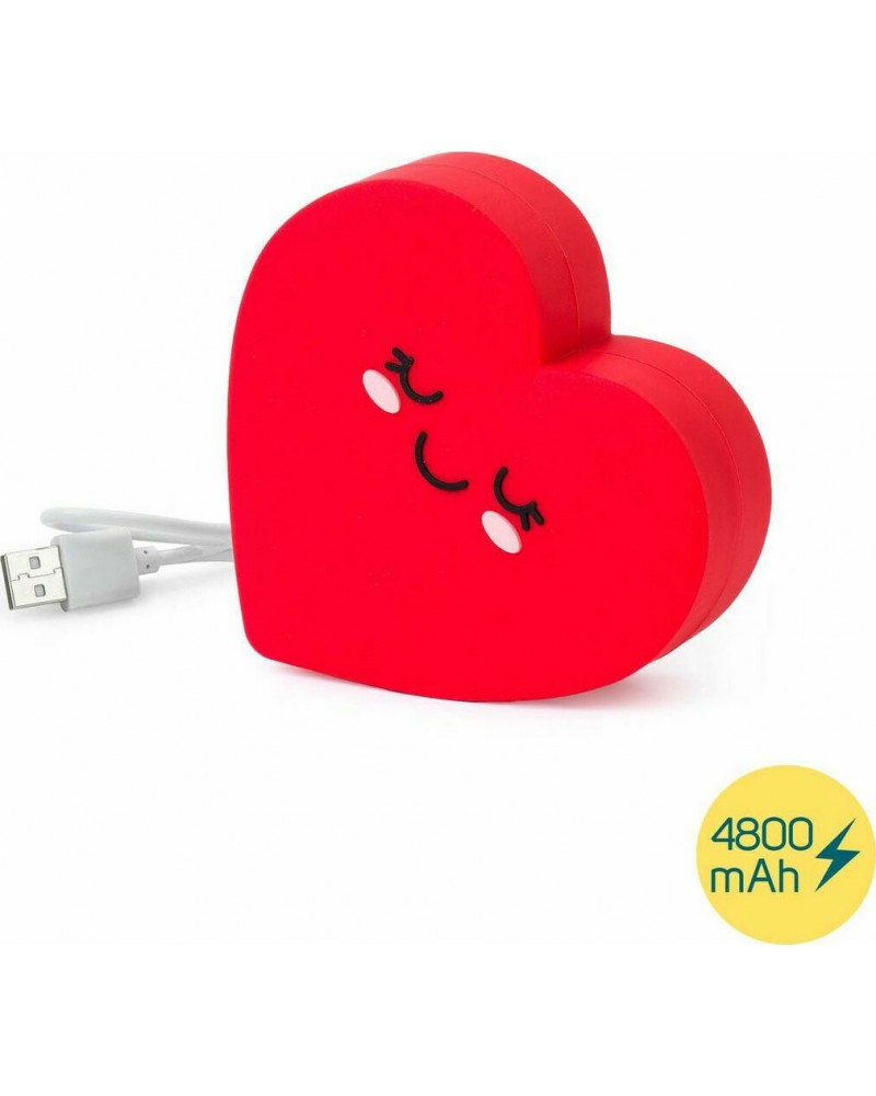 LEGAMI MY SUPER POWER ΦΟΡΗΤΟΣ ΦΟΡΤΙΣΤΗΣ ΜΠΑΤΑΡΙΑΣ HEART (POW0020)