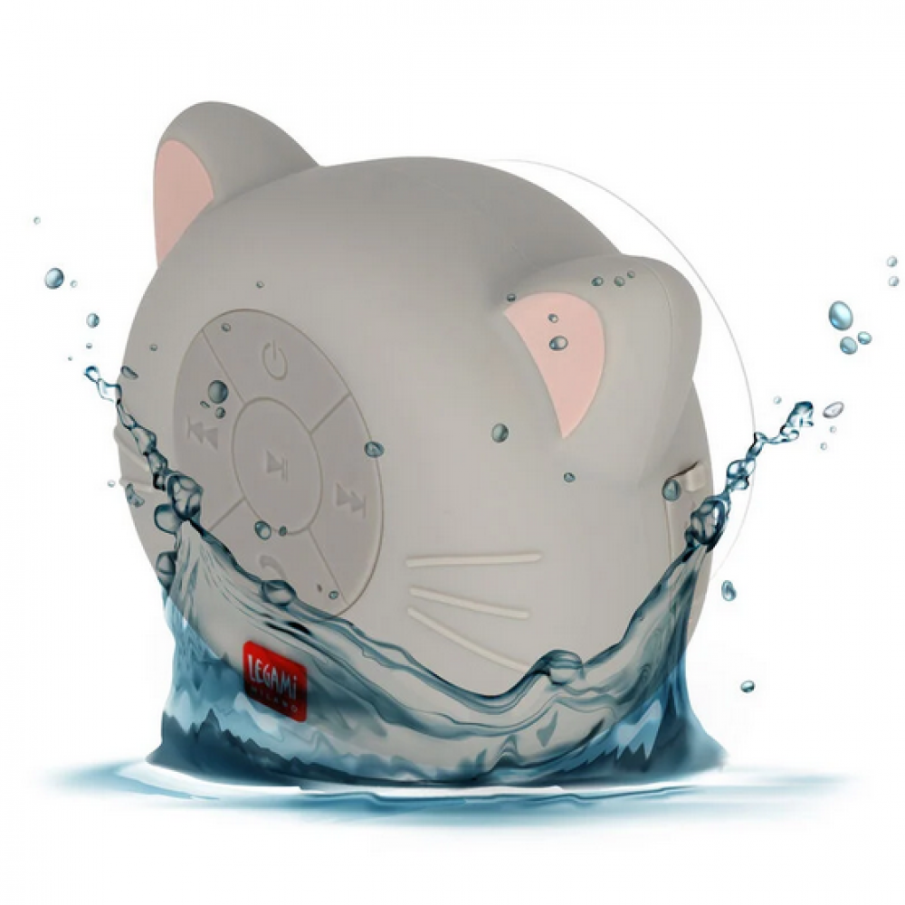 LEGAMI SINGING IN THE SHOWER WATER-RESISTANT BLUETOOTH HANDS-FREE SPEAKER KITTY (SHOW0009)