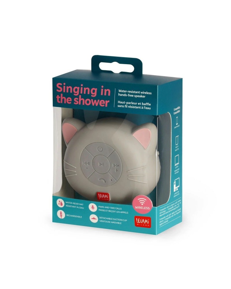 LEGAMI SINGING IN THE SHOWER ΑΔΙΑΒΡΟΧΟ ΗΧΕΙΟ BLUETOOTH® HANDS-FREE ΤΗΣ KITTY (SHOW0010)