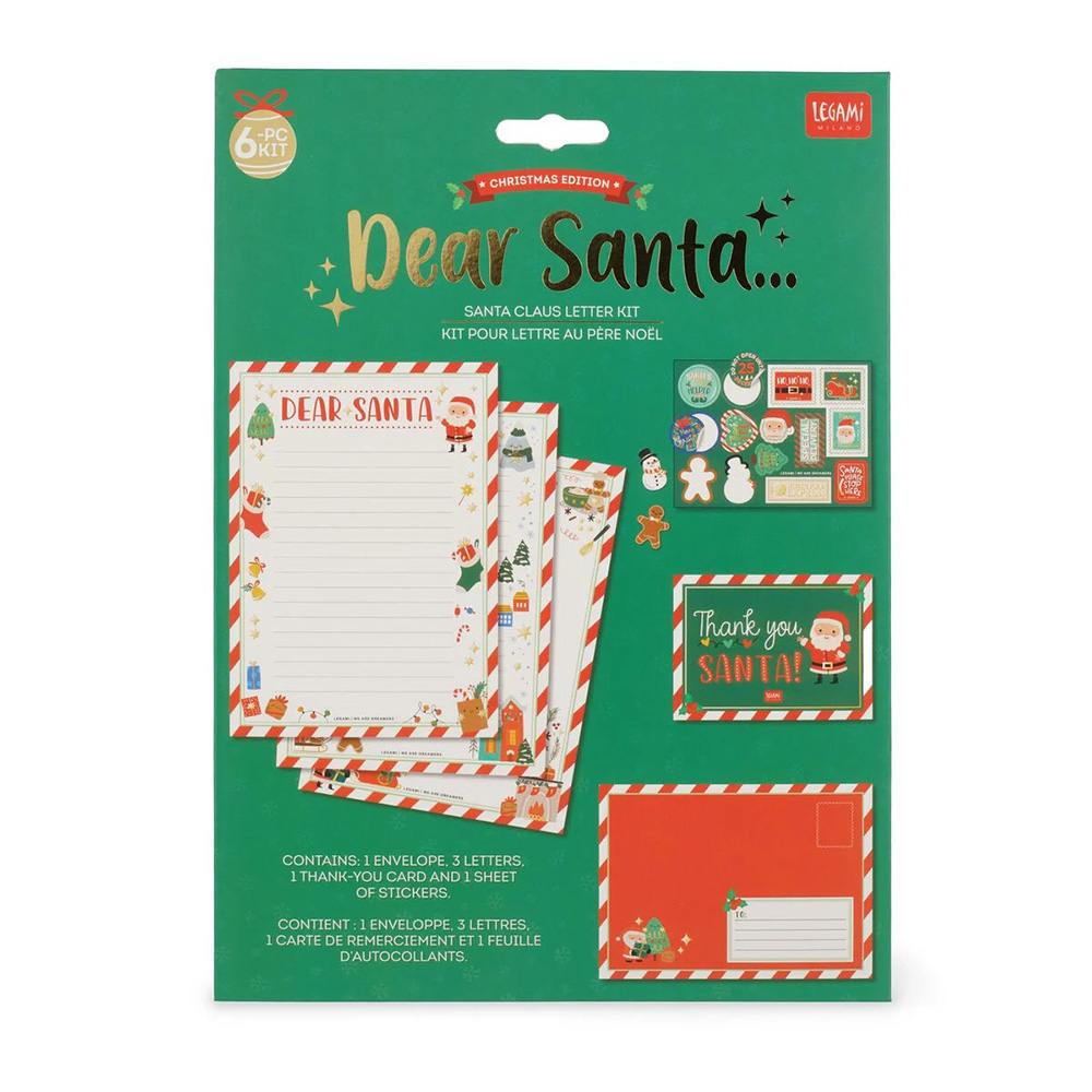 LEGAMI DEAR SANTA...ΣΕΤ ΓΙΑ ΓΡΑΜΜΑ ΣΤΟΝ ΑΓΙΟ ΒΑΣΙΛΗ (SKL0001)