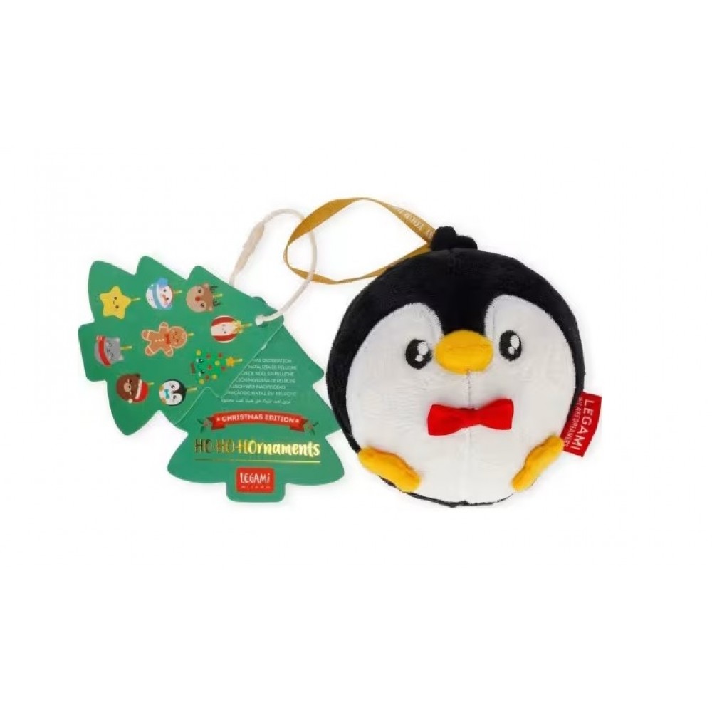 LEGAMI ΛΟΥΤΡΙΝΟ ΧΡΙΣΤΟΥΓΕΝΝΙΑΤΙΚΟ ΣΤΟΛΙΔΙ OH-OH-OHRNAMENTS ΠΙΓΚΟΥΙΝΟΣ 6,2ΕΚ. (SSD0006)