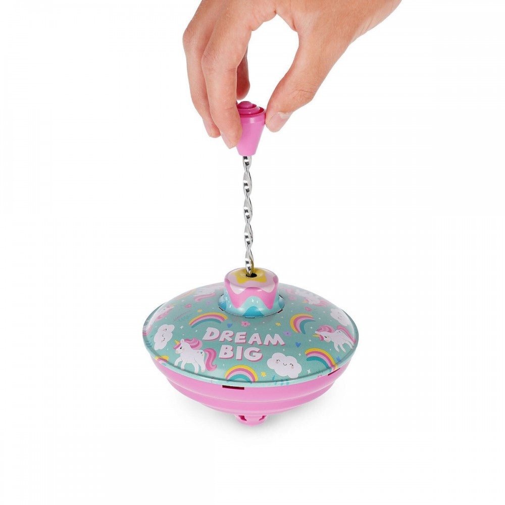 LEGAMI SPIN ME ROUND - SPINNING TOP - UNICORN (TOP0001)