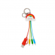 LEGAMI CHARGING MULTI CABLE 6 IN 1 KEYCHAIN CHARGING CABLE - LINK UP RAINBOW (UCC0013)