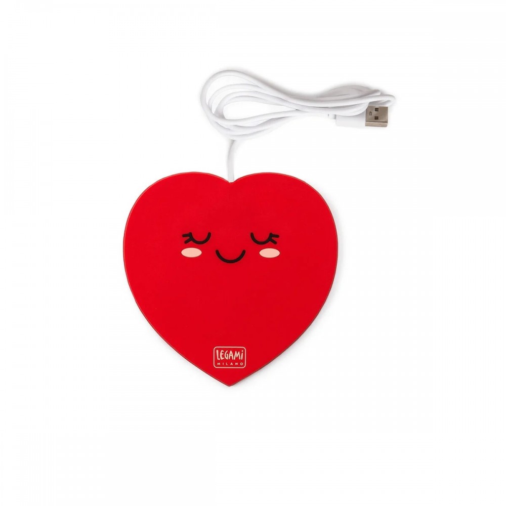 LEGAMI WARM IT UP ΘΕΡΜΑΝΤΗΡΑΣ ΚΟΥΠΑΣ USB HEART (WIU0010)