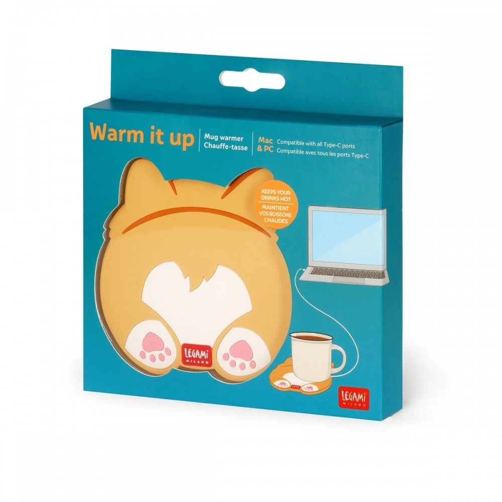 LEGAMI WARM IT UP ΘΕΡΜΑΝΤΗΡΑΣ ΚΟΥΠΑΣ USB CORGI (WIU0011)
