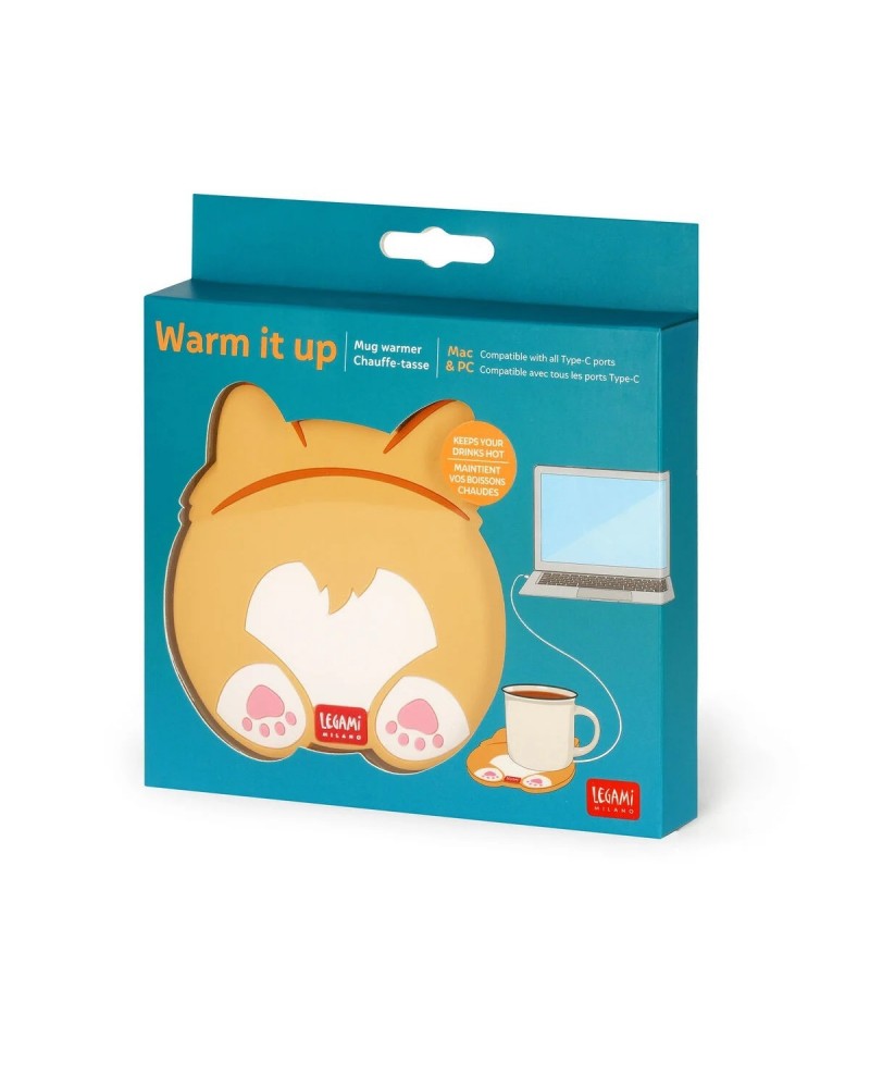 LEGAMI WARM IT UP ΘΕΡΜΑΝΤΗΡΑΣ ΚΟΥΠΑΣ USB CORGI (WIU0011)