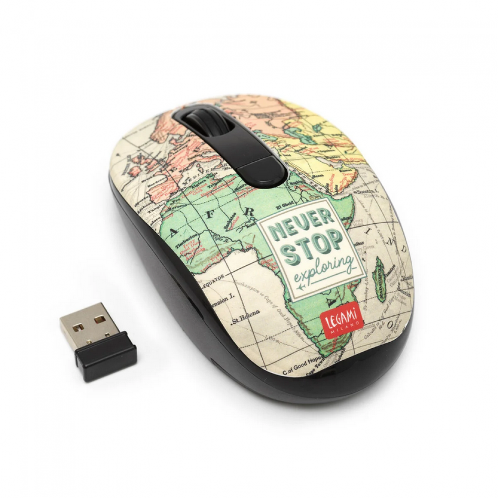 LEGAMI WIRELESS MOUSE WITH USB RECEIVER TRAVEL (WMO0001)