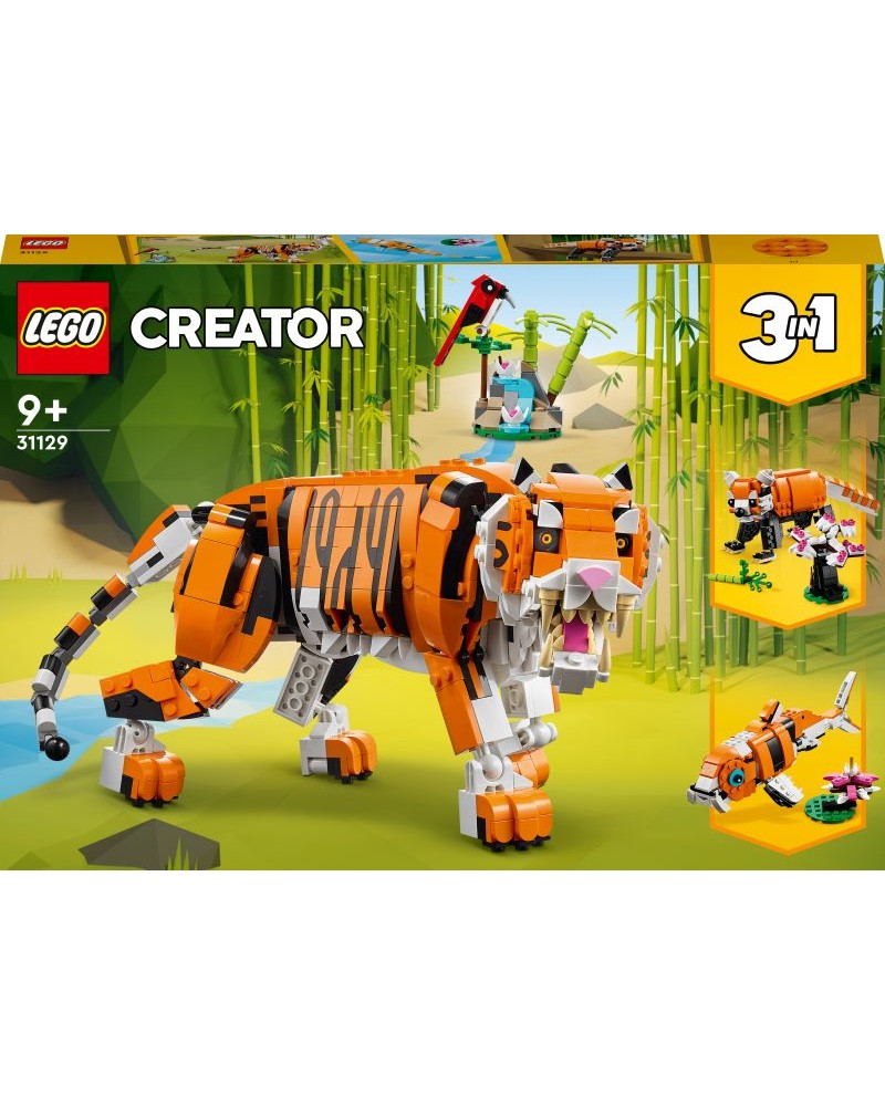 LEGO CREATOR ΜΕΓΑΛΟΠΡΕΠΗΣ ΤΙΓΡΗΣ (31129)