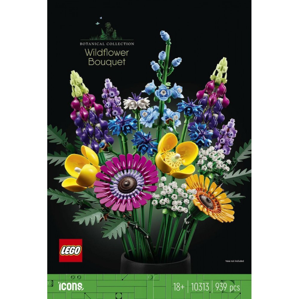 LEGO ICONS BOTANICAL WILDFLOWER BOUQUET (10313)