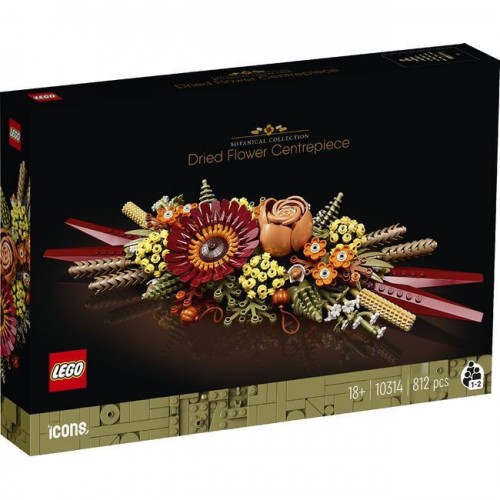 LEGO ICONS BOTANICAL DRIED FLOWER CENTERPIECE (10314)
