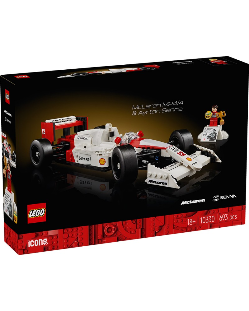 LEGO ICONS MCLAREN MP4/4 & ΆΙΡΤΟΝ ΣΕΝΑ (10330)