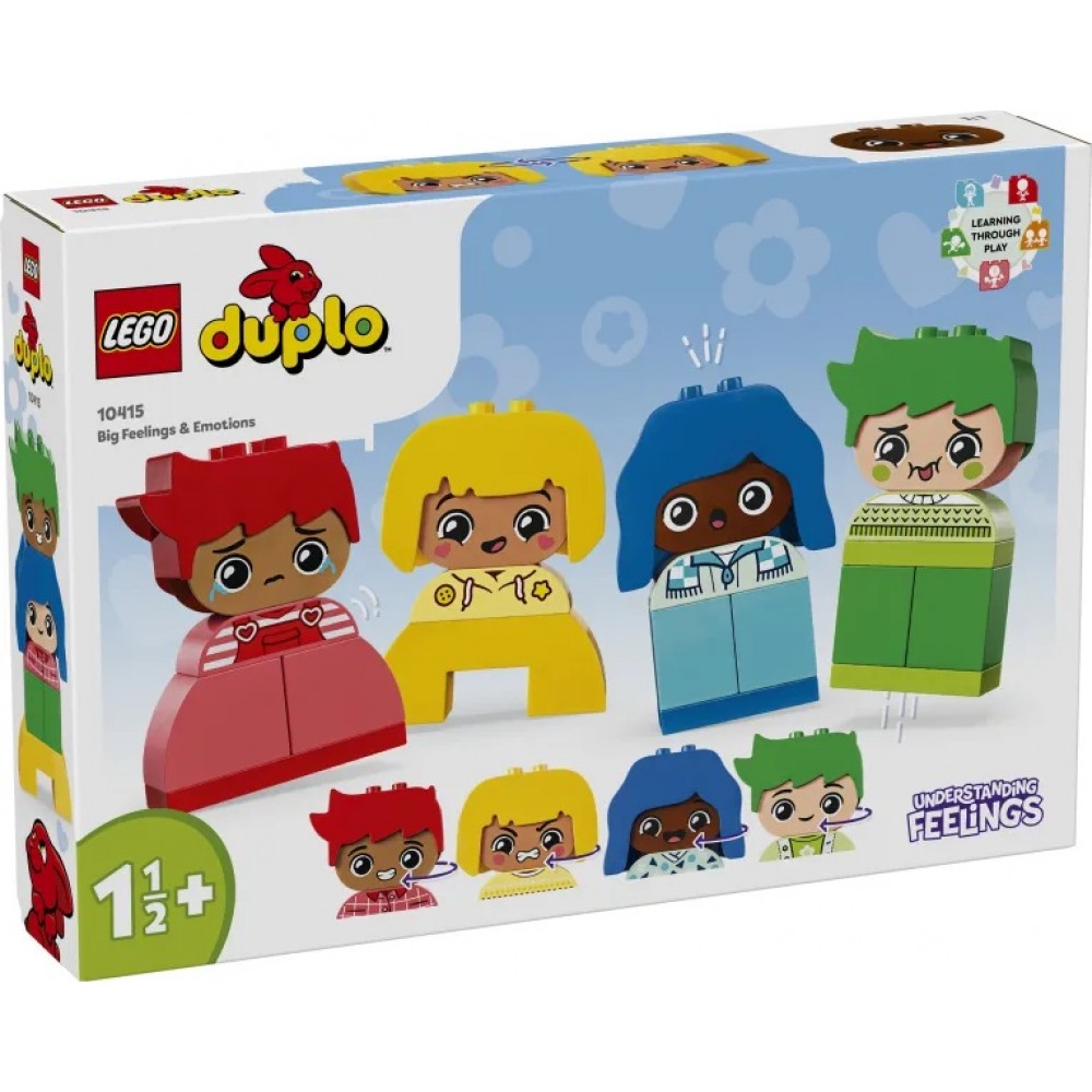 LEGO DUPLO ΜΕΓΑΛΑ ΣΥΝΑΙΣΘΗΜΑΤΑ (10415)