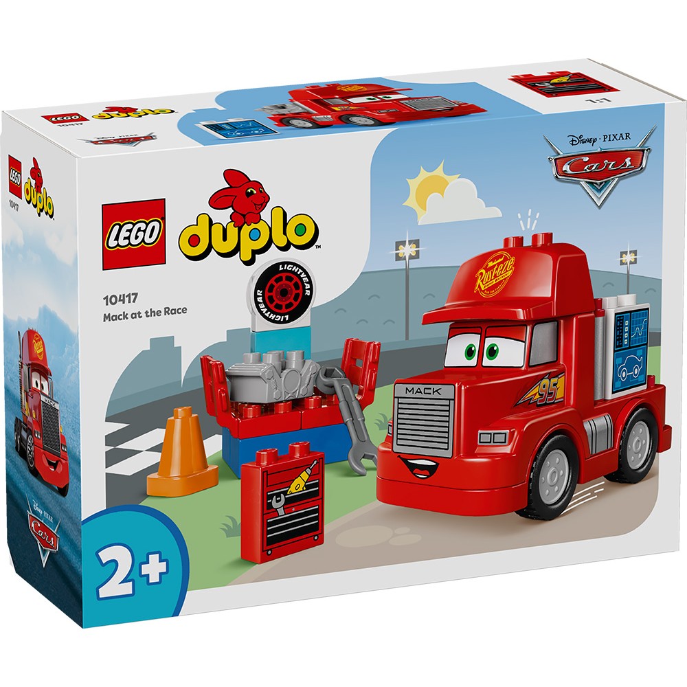 LEGO DUPLO DISNEY CARS Ο ΜΑΚ ΣΤΟΝ ΑΓΩΝΑ 10417)