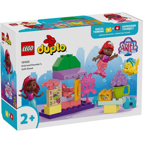 LEGO DUPLO DISNEY ΠΕΡΙΠΤΕΡΟ ΚΑΦΕΤΕΡΙΑ ΤΗΣ ΆΡΙΕΛ ΚΑΙ ΤΟΥ ΦΟΥΣΚΑ (10420)