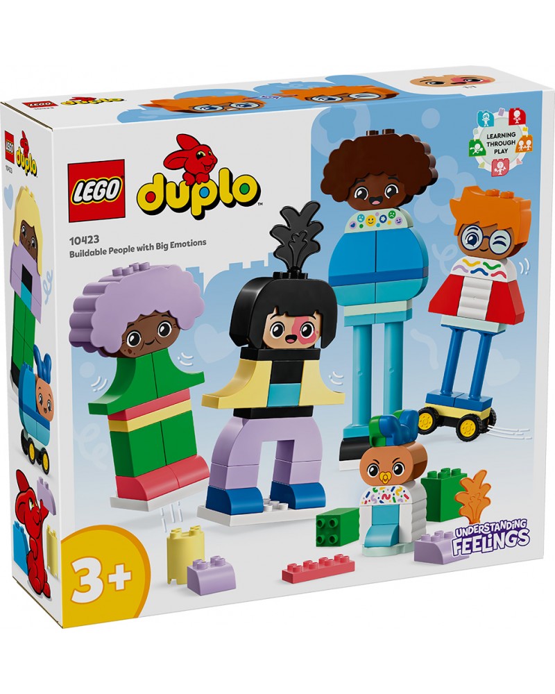 LEGO DUPLO ΚΑΤΑΣΚΕΥΑΣΙΜΑ ΑΤΟΜΑ ΜΕ ΜΕΓΑΛΑ ΣΥΝΑΙΣΘΗΜΑΤΑ (10423)