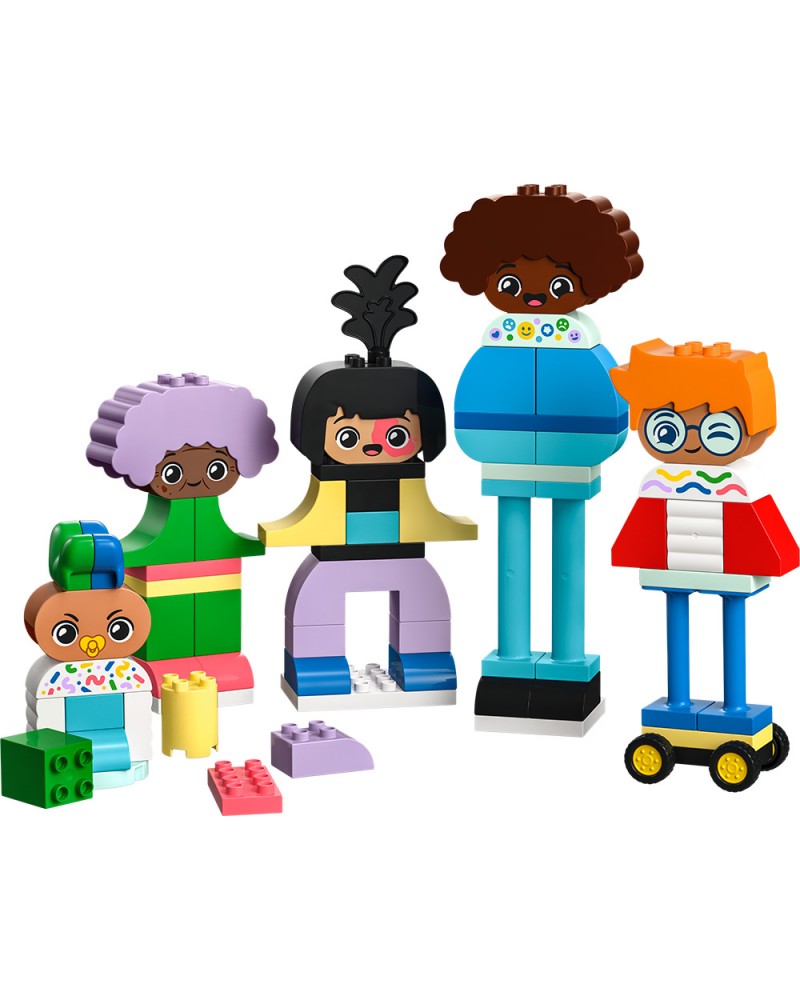 LEGO DUPLO ΚΑΤΑΣΚΕΥΑΣΙΜΑ ΑΤΟΜΑ ΜΕ ΜΕΓΑΛΑ ΣΥΝΑΙΣΘΗΜΑΤΑ (10423)