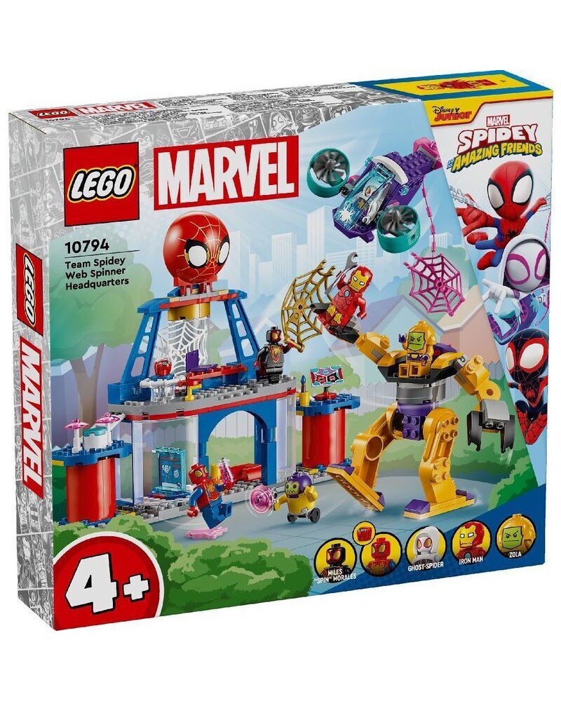 LEGO SPIDEY ΑΡΧΗΓΕΙΟ ΥΦΑΝΣΗΣ ΙΣΤΩΝ ΤΗΣ ΟΜΑΔΑΣ ΣΠΑΙΝΤΙ (10794)