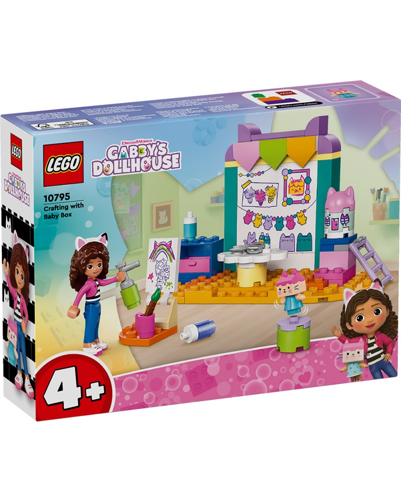 LEGO GABBYʼS DOLLHOUSE ΚΑΤΑΣΚΕΥΕΣ ΜΕ ΤΟ ΜΩΡΟ ΚΟΥΤΑΚΙ (10795)