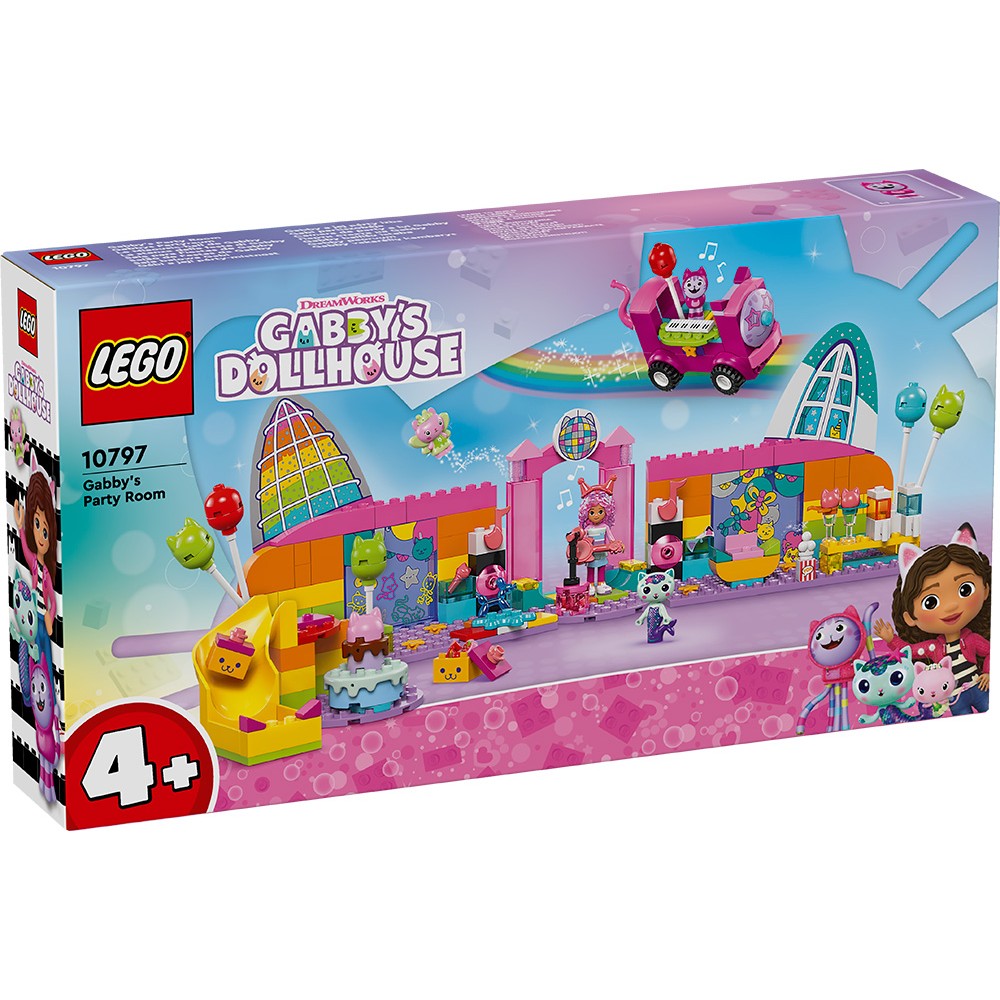 LEGO GABBYʼS DOLLHOUSE ΓΙΟΡΤΙΝΟ ΔΩΜΑΤΙΟ ΤΗΣ ΓΚΑΜΠΙ (10797)