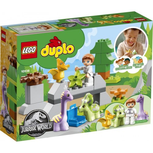 LEGO DUPLO JURASSIC WORLD ΠΑΙΔΙΚΟΣ ΣΤΑΘΜΟΣ ΔΕΙΝΟΣΑΥΡΩΝ (10938)