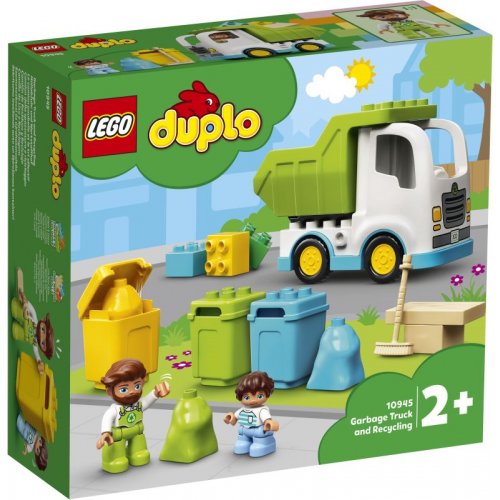 LEGO DUPLO GARBAGE TRUCK AND RECYCLING (10945)