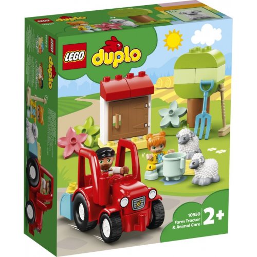 LEGO DUPLO FARM TRACTOR AND ANIMAL CARE (10950)