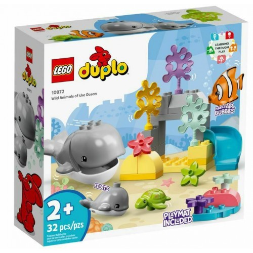 LEGO DUPLO ΑΓΡΙΑ ΖΩΑ ΤΟΥ ΩΚΕΑΝΟΥ (10972)