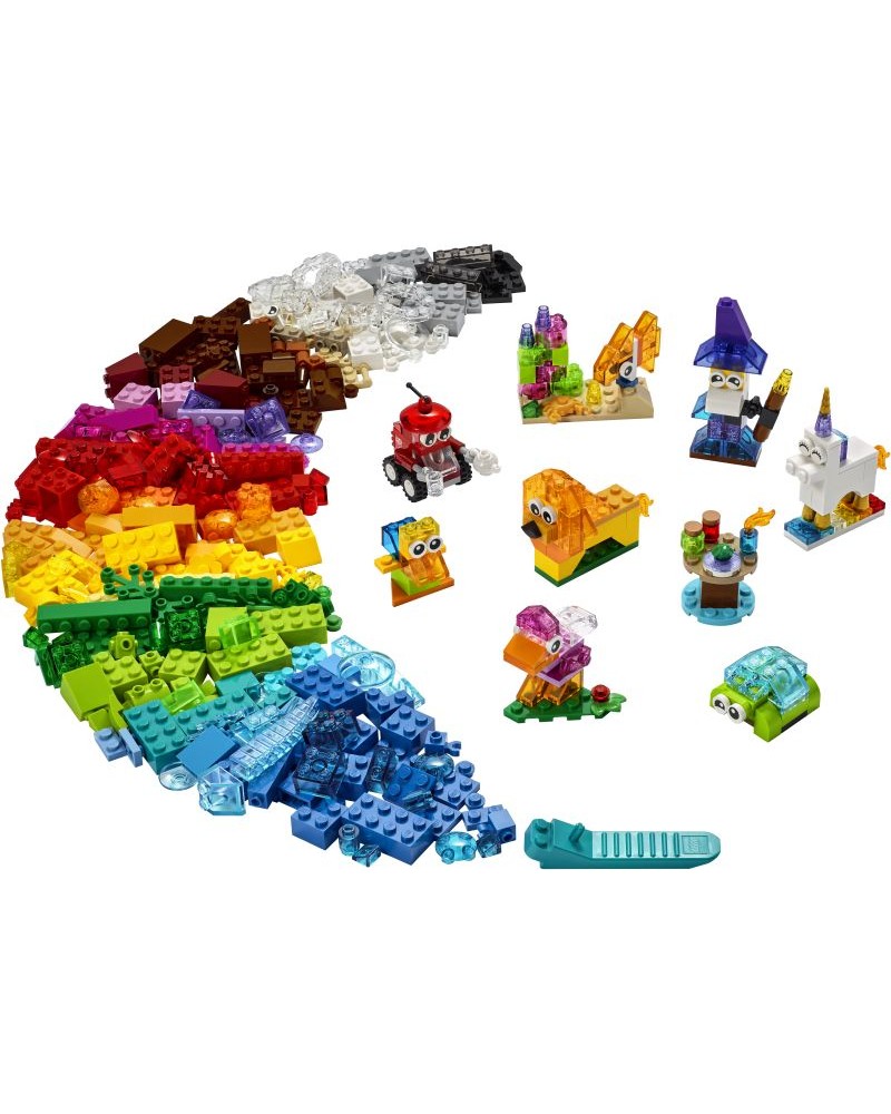 LEGO CLASSIC CREATIVE TRANSPARENT BRICKS (11013)
