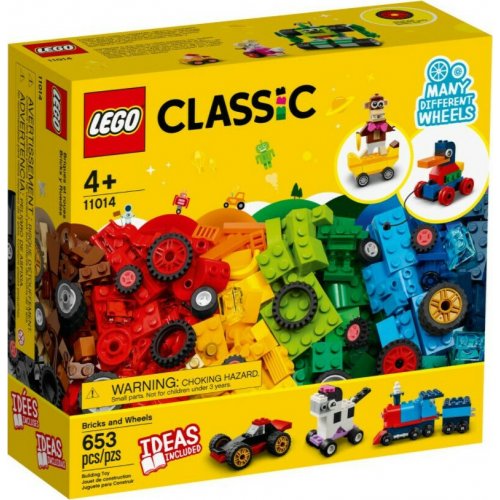 LEGO CLASSIC BRICKS AND WHEELS (11014)