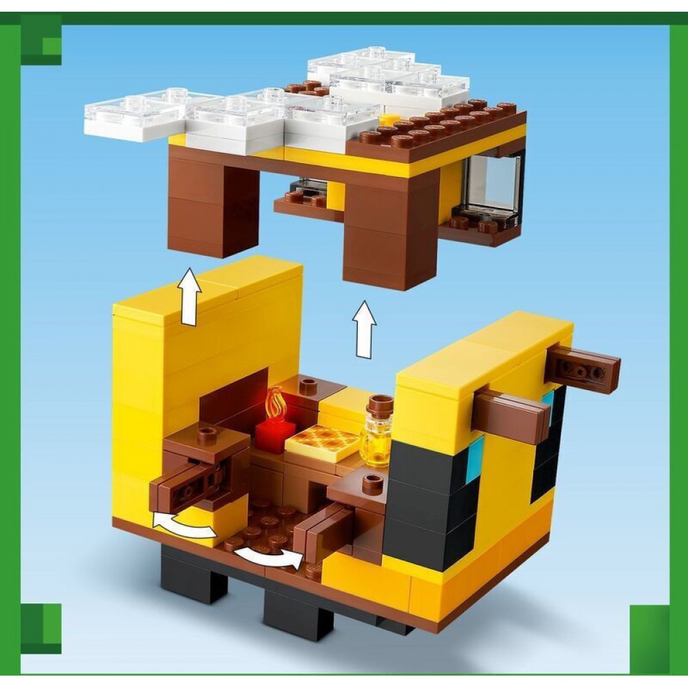 LEGO MINECRAFT Η ΜΕΛΙΣΣΟΚΑΛΥΒΑ (21241)