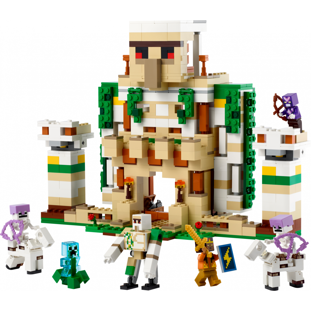 LEGO MINECRAFT ΤΟ ΦΡΟΥΡΙΟ ΣΙΔΕΡΕΝΙΟ ΓΚΟΛΕΜ (21250)