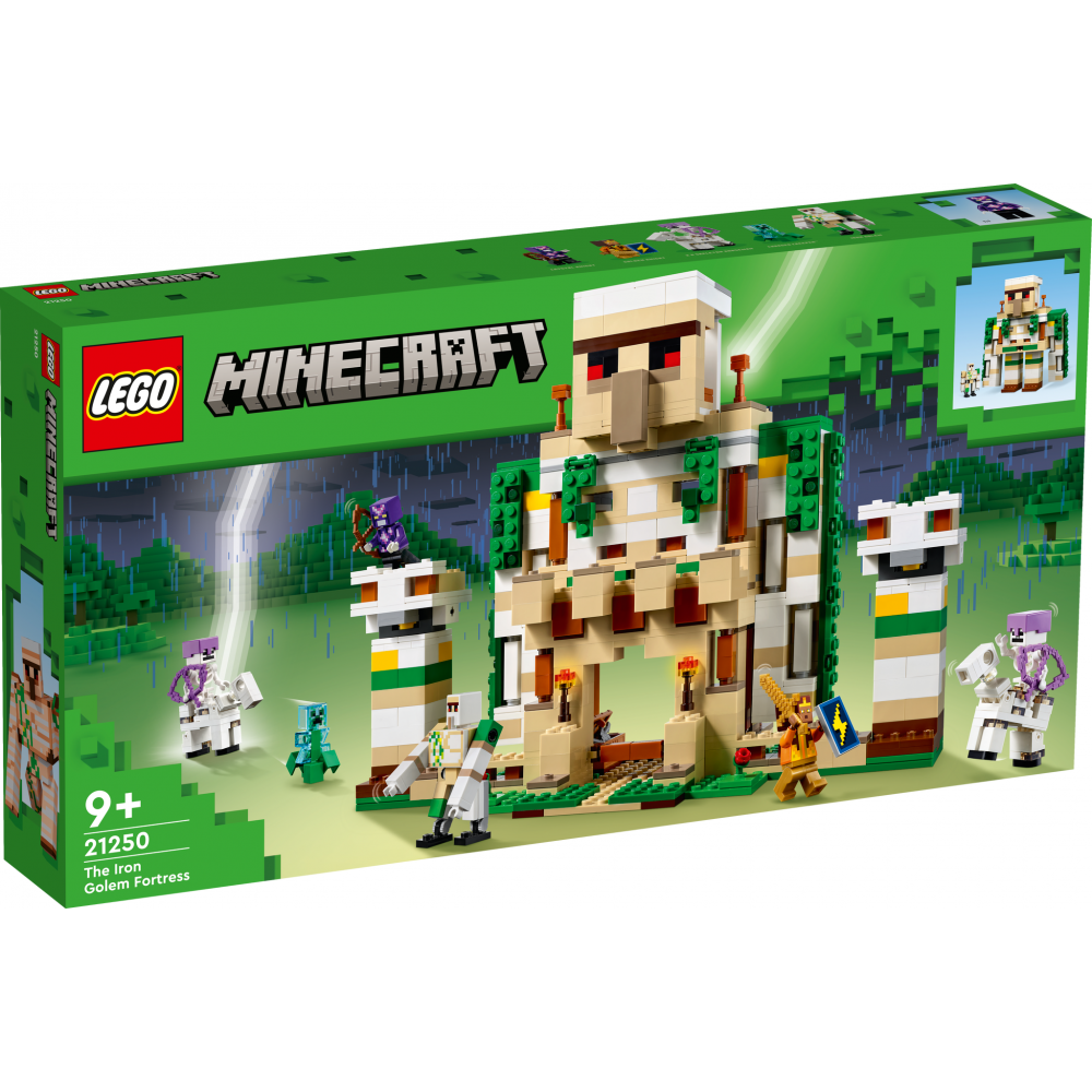 LEGO MINECRAFT ΤΟ ΦΡΟΥΡΙΟ ΣΙΔΕΡΕΝΙΟ ΓΚΟΛΕΜ (21250)