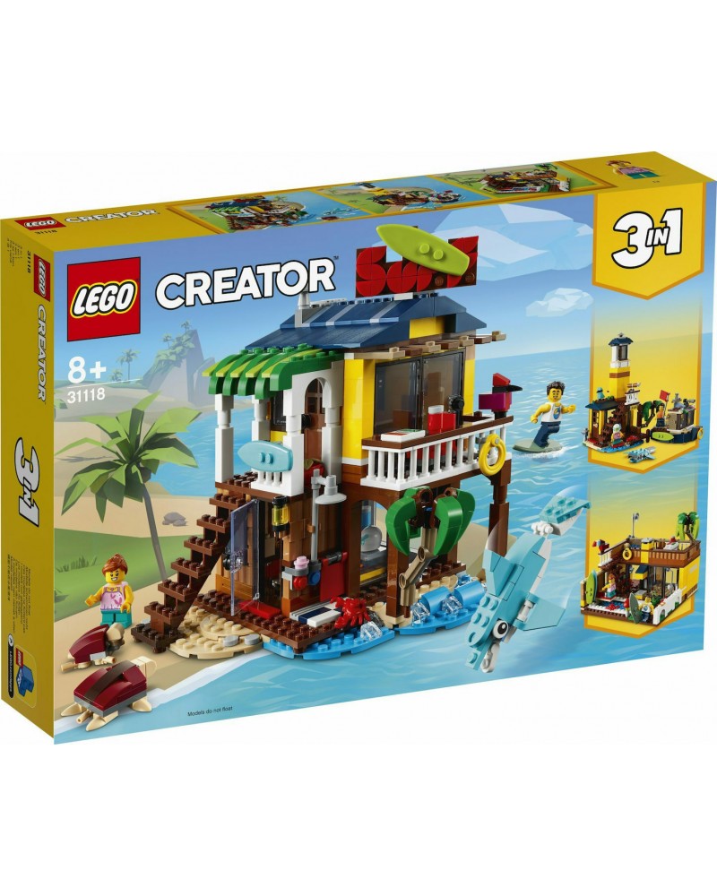 LEGO CREATOR 3 IN 1 SURFER HOUSE (31118)