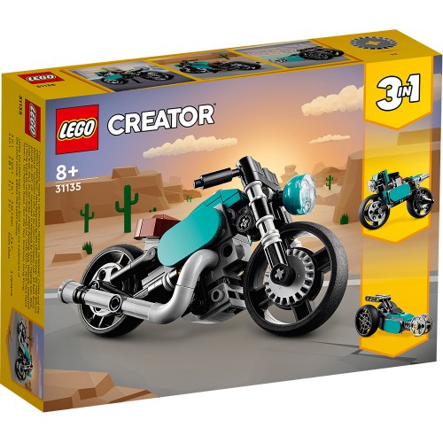 LEGO CREATOR ΜΟΤΟΣΙΚΛΕΤΑ ΠΑΛΙΑΣ ΕΠΟΧΗΣ (31135)
