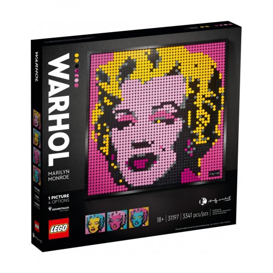 LEGO Art Andy Warhol's Marilyn Monroe (31197) LEGO Art Andy Warhol's Marilyn Monroe (31197)