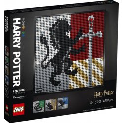 LEGO Art Harry Potter Hogwarts™ Crests (31201)
