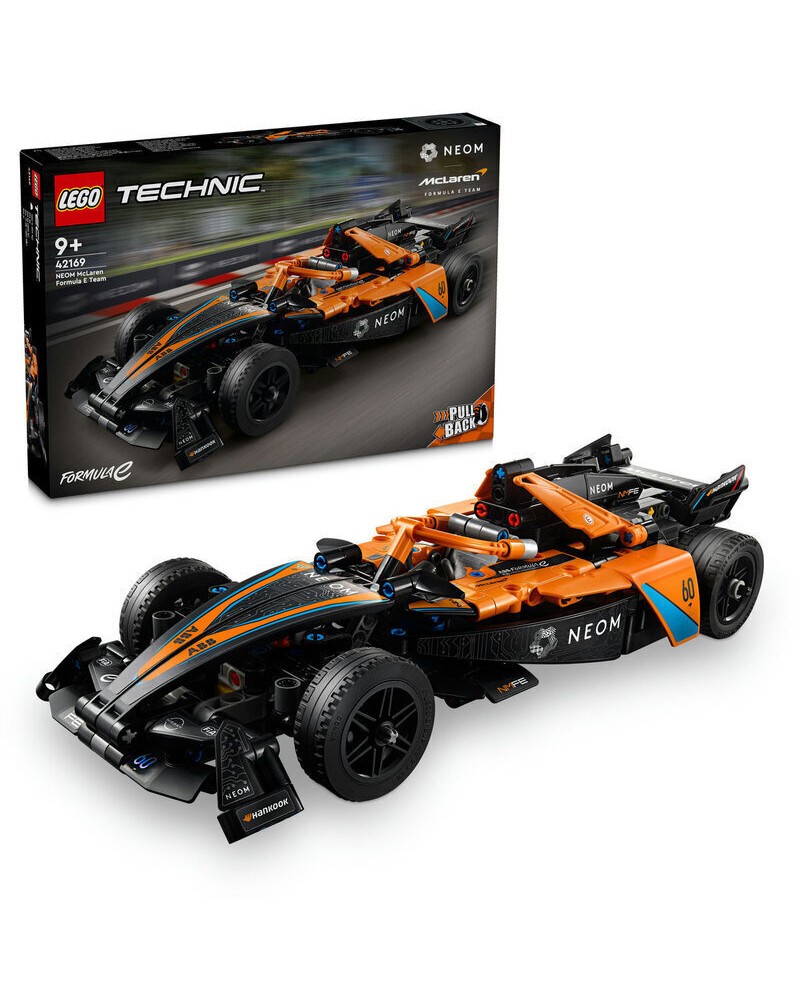 LEGO TECHNIC NEOM MCLAREN FORMULA E RACE CAR (42169)