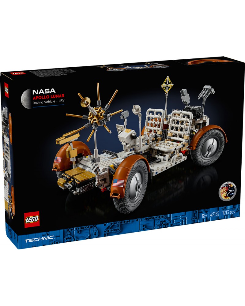  LEGO TECHNIC ΣΕΛΗΝΙΑΚΟ ΌΧΗΜΑ ΠΕΡΙΠΛΑΝΗΣΗΣ NASA APOLLO - LRV (42182)